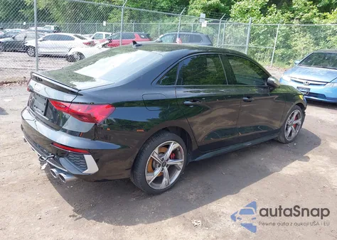 2023 Audi S3 Premium Plus Tfsi Quattro S Tronic from USA, damaged, VIN WAUH3DGY7PA033737